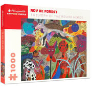 Pomegranate Pomegranate De Forest Roy: Triumph of the Round Heads Puzzle 1000pcs