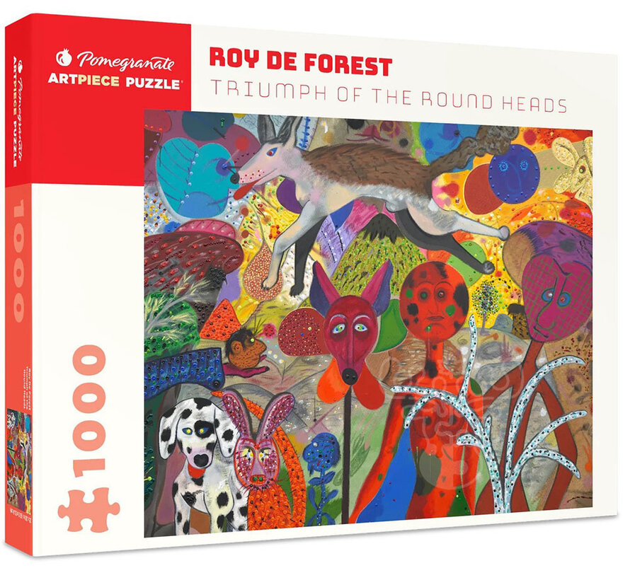 Pomegranate De Forest Roy: Triumph of the Round Heads Puzzle 1000pcs