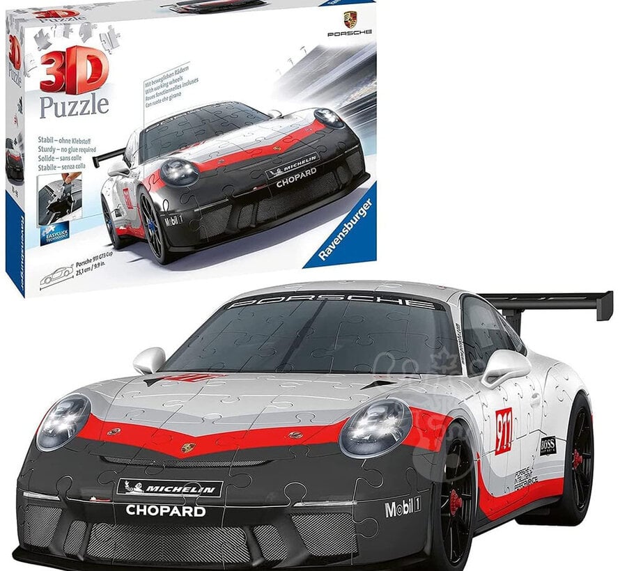 Ravensburger 3D Porsche 911 GT3 Puzzle 133pcs