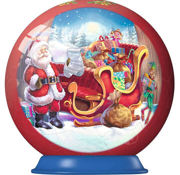 Ravensburger Ravensburger 3D Christmas Ball: Santa's Sleigh Puzzle 12pcs RETIRED