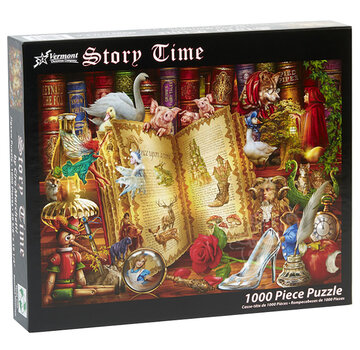 Vermont Christmas Company Vermont Christmas Co. Story Time Puzzle 1000pcs