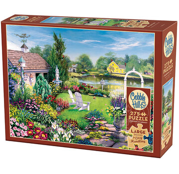 Cobble Hill Puzzles Cobble Hill By the Pond Easy Handling Puzzle 275pcs