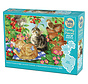 Cobble Hill Under the Cherry Tree Family Puzzle 350pcs