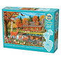 Cobble Hill Cottage Pond Family Puzzle 350pcs