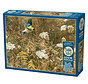 Cobble Hill Queen Anne's Lace and American Goldfinch Puzzle 500pcs