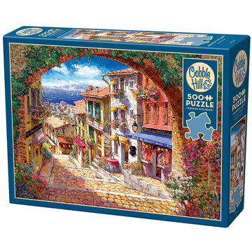 Cobble Hill Puzzles Cobble Hill Archway to Cagne Puzzle 500pcs