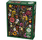 Cobble Hill Flower Press: Happiness Puzzle 1000pcs