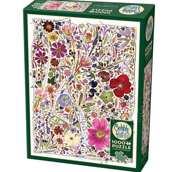 Cobble Hill Puzzles Cobble Hill Flower Press: Spring Puzzle 1000pcs