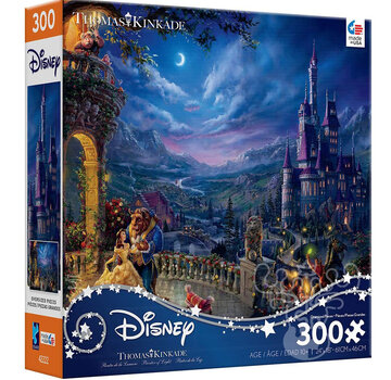 Ceaco Ceaco Thomas Kinkade Disney Beauty and the Beast Moonlight Puzzle 300pcs Oversized