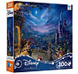 Ceaco Thomas Kinkade Disney Beauty and the Beast Moonlight Puzzle 300pcs Oversized