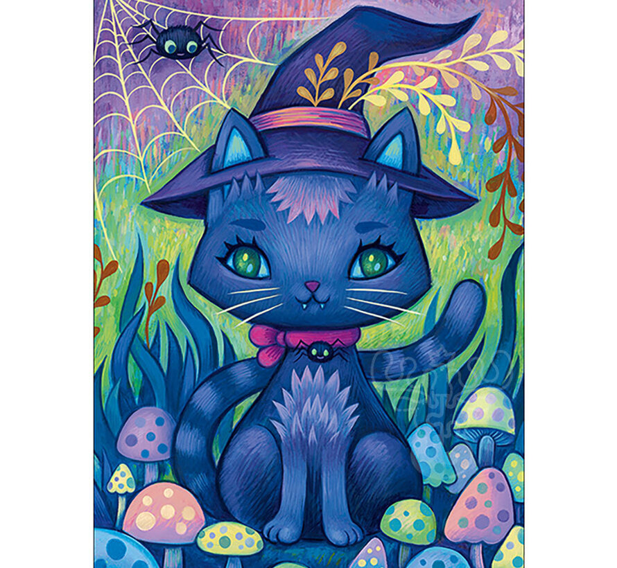 Heye Dreaming, Witch Cat Puzzle 1000pcs