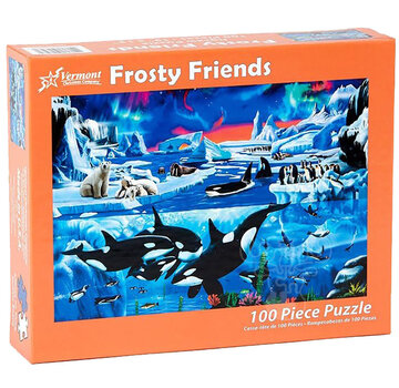 Vermont Christmas Company Vermont Christmas Co. Frosty's Friends Puzzle 100pcs