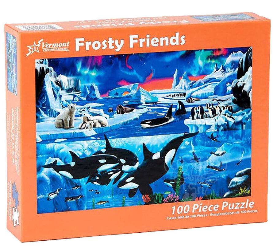 Vermont Christmas Co. Frosty's Friends Puzzle 100pcs
