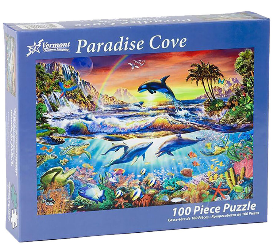 Vermont Christmas Co. Paradise Cove Puzzle 100pcs