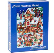 Vermont Christmas Company Vermont Christmas Co. Christmas Market Puzzle 100pcs