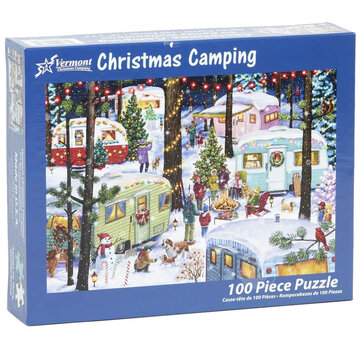 Vermont Christmas Company Vermont Christmas Co. Christmas Camping Puzzle 100pcs