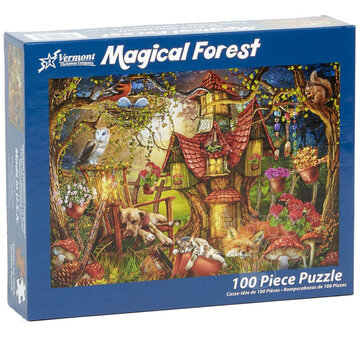 Vermont Christmas Company Vermont Christmas Co. Magical Forest Puzzle 100pcs