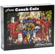 Vermont Christmas Company Vermont Christmas Co. Couch Cats Puzzle 100pcs