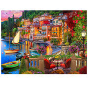 Vermont Christmas Company Vermont Christmas Co. Italy's Lake Como Puzzle 550pcs