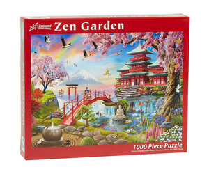 Zen Garden Jigsaw Puzzle 1000 Piece by Vermont Christmas Company