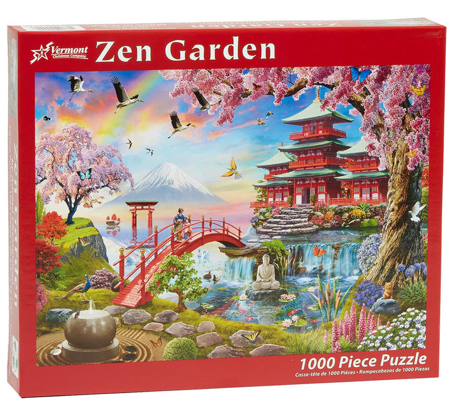 Vermont Christmas Co. Zen Garden Puzzle 1000pcs