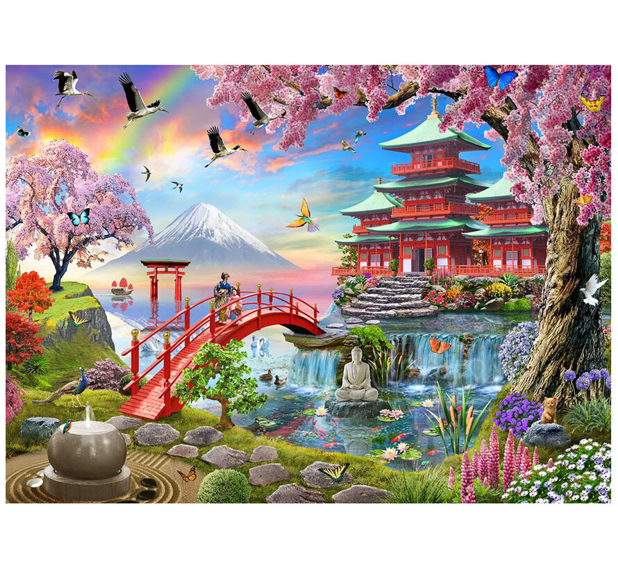 Vermont Christmas Co. Zen Garden Puzzle 1000pcs