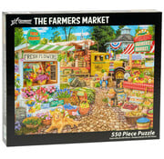 Vermont Christmas Company Vermont Christmas Co. The Farmers Market Puzzle 550pcs