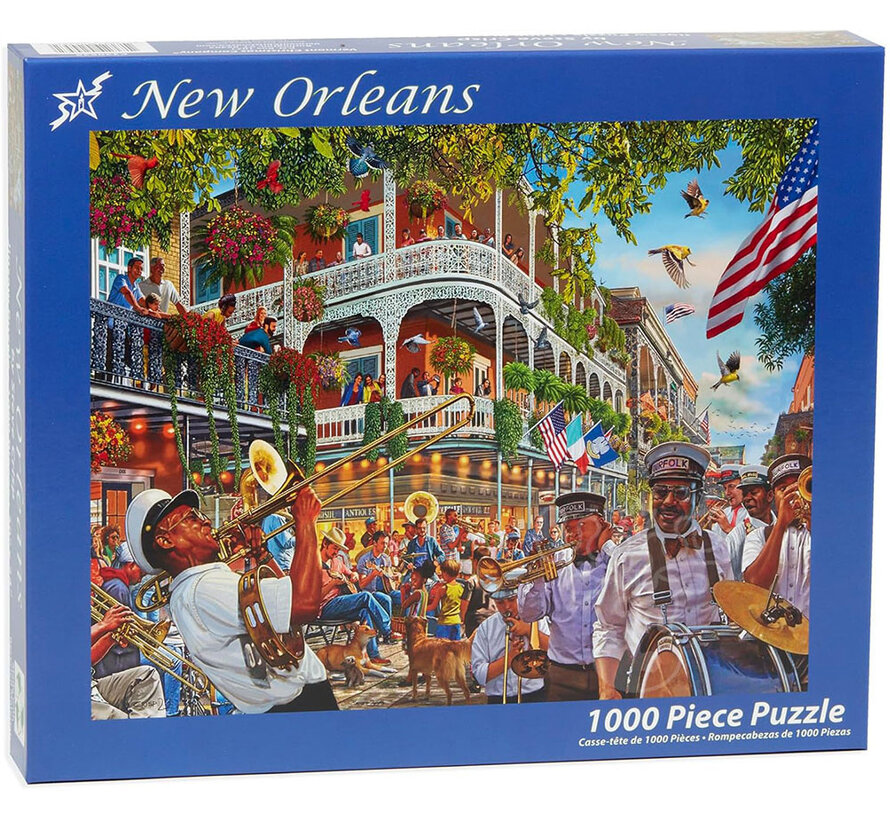 Vermont Christmas Co. New Orleans Puzzle 1000pcs