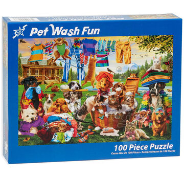 Vermont Christmas Company Vermont Christmas Co. Pet Wash Fun Puzzle 100pcs