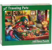 Vermont Christmas Company Vermont Christmas Co. Travelling Pets Puzzle 100pcs
