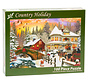 Vermont Christmas Co. Country Holiday Puzzle 100pcs