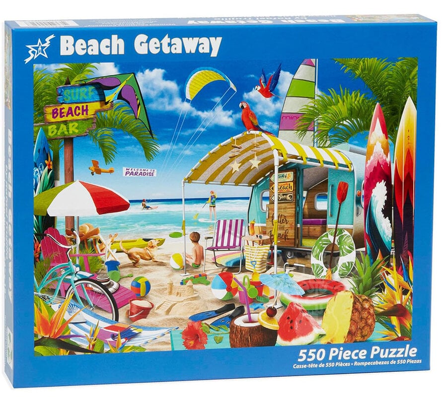 Vermont Christmas Co. Beach Getaway Puzzle 550pcs