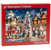 Vermont Christmas Company Vermont Christmas Co. Snowman Contest Puzzle 1000pcs