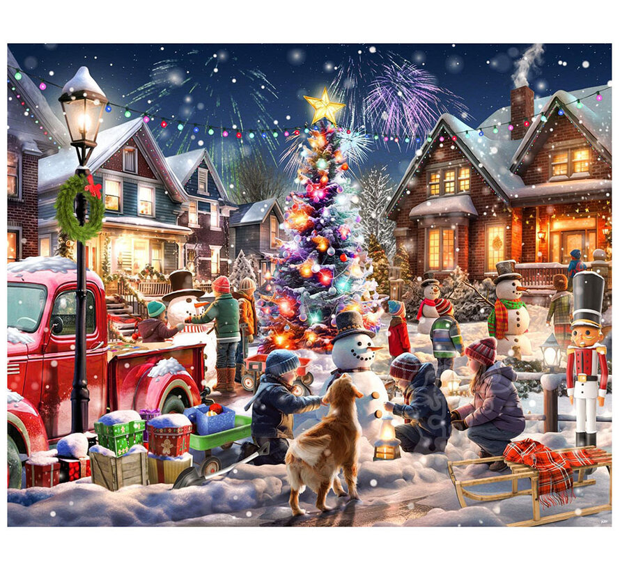 Vermont Christmas Co. Snowman Contest Puzzle 1000pcs