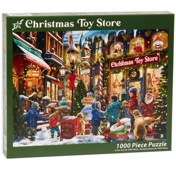 Vermont Christmas Company Vermont Christmas Co. Christmas Toy Store Puzzle 1000pcs