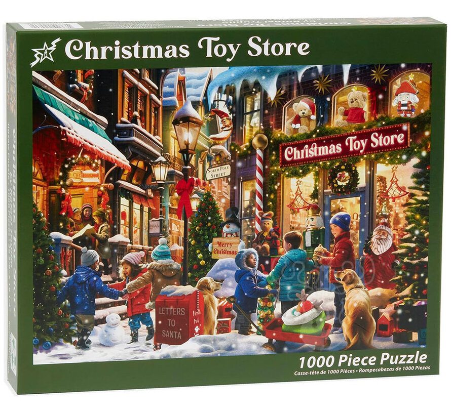 Vermont Christmas Co. Christmas Toy Store Puzzle 1000pcs