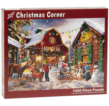 Vermont Christmas Company Vermont Christmas Co. Christmas Corner Puzzle 1000pcs