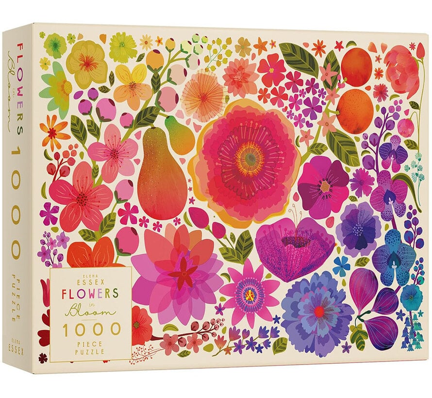 Elena Essex Flowers in Bloom Puzzle 1000pcs