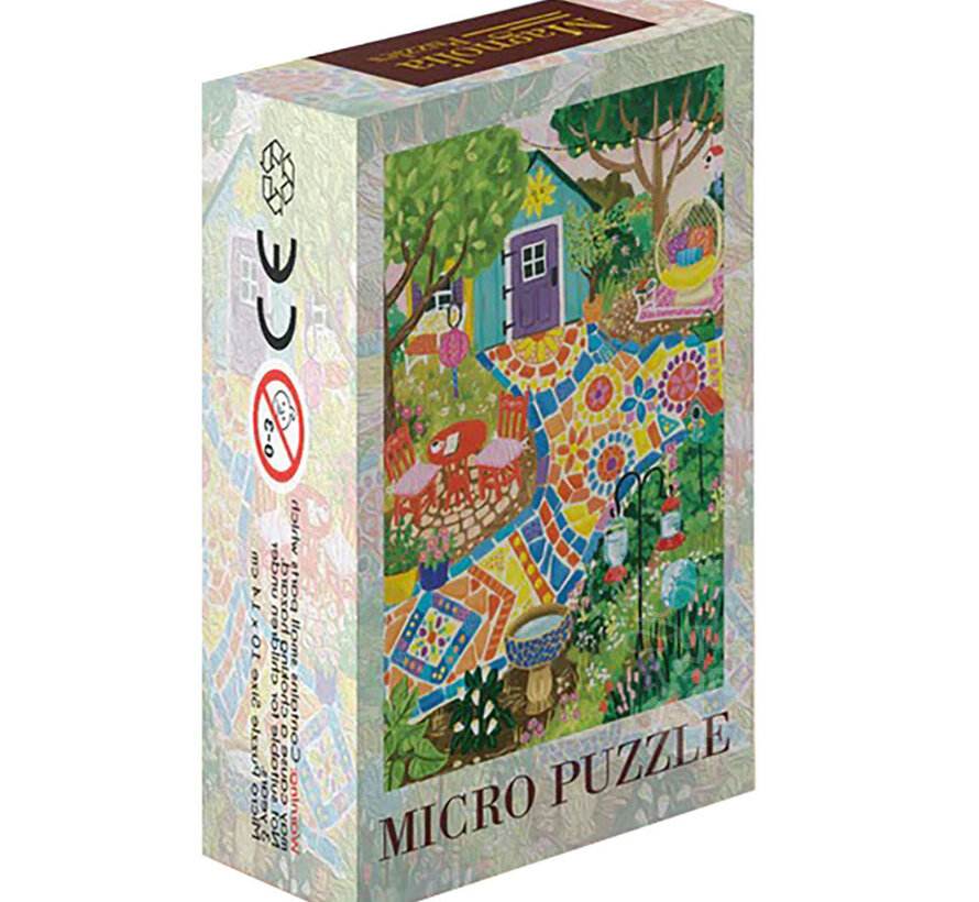 Magnolia Garden Mosaic Micro Puzzle 99pcs