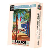 Puzzle Michèle Wilson Michèle Wilson Champseix: Bandol French Riviera Summer Wood Puzzle 500pcs