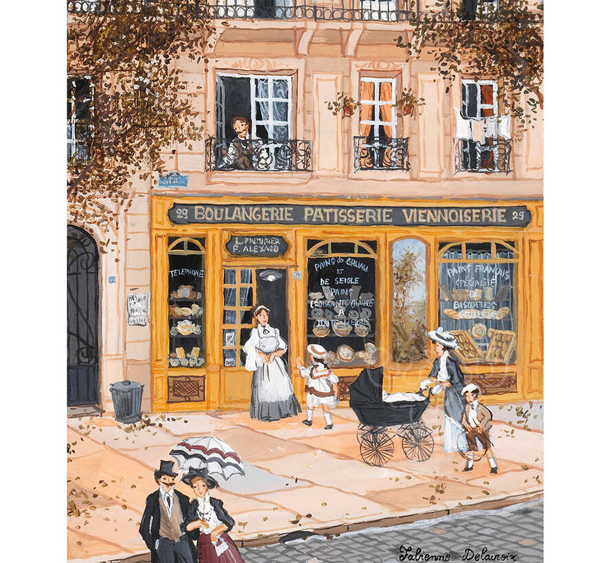 Michèle Wilson Delacroix: Avenue Felix Faure Wood Puzzle 80pcs