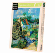 Puzzle Michèle Wilson Michèle Wilson van Gogh: Auvers-sur-Oise Wood Puzzle 80pcs