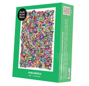 Puzzle Michèle Wilson Michèle Wilson Contemporary Illustrations Jige: Hurluberlu Wood Puzzle 350pcs