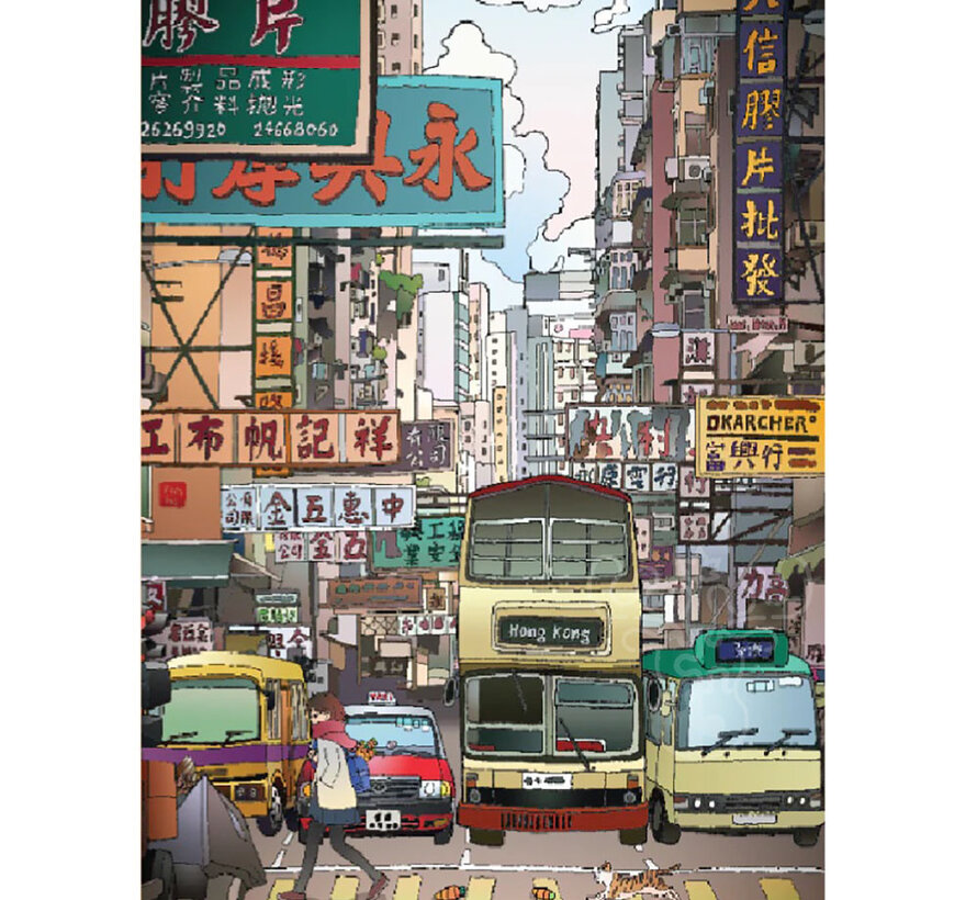 Arcadia Hello Hong Kong Puzzle 1000pcs