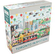 Arcadia Puzzles Arcadia Toronto in Motion Puzzle 1000pcs
