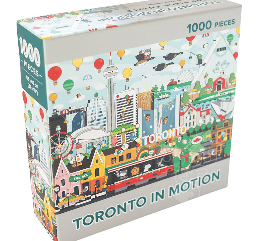 Arcadia Toronto in Motion Puzzle 1000pcs