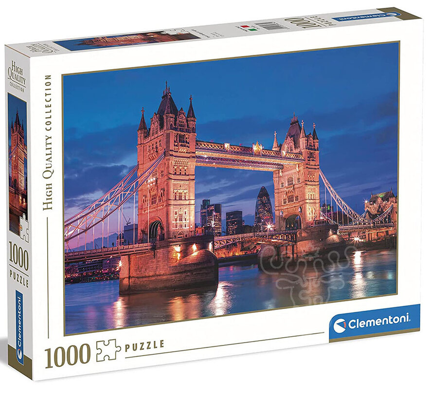 Clementoni Tower Bridge at Night Puzzle 1000pcs