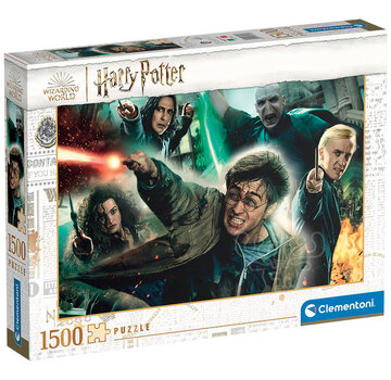 Clementoni FINAL SALE Clementoni Harry Potter - Fighting Puzzle 1500pcs - ORIGINAL BOX SIZE