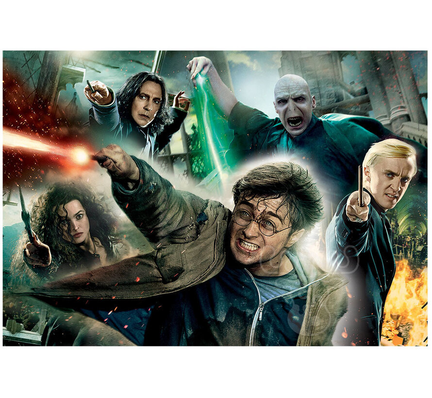FINAL SALE Clementoni Harry Potter - Fighting Puzzle 1500pcs - ORIGINAL BOX SIZE