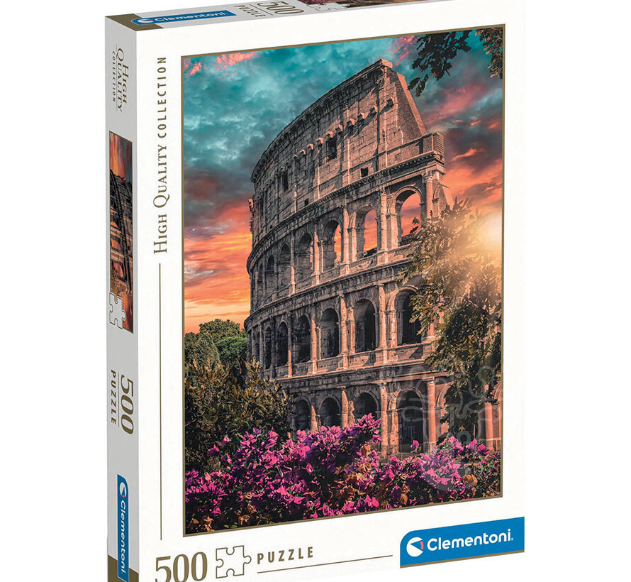 FINAL SALE Clementoni Flavian Amphitheatre Puzzle 500pcs - ORIGINAL BOX SIZE
